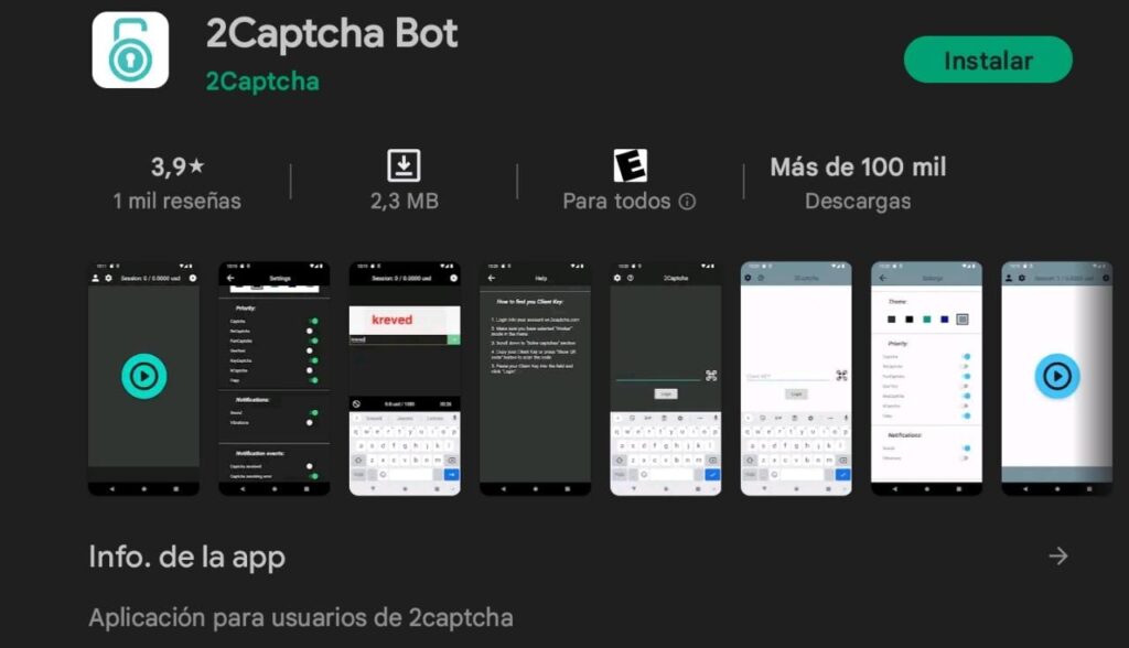 2Captcha Bot app 
