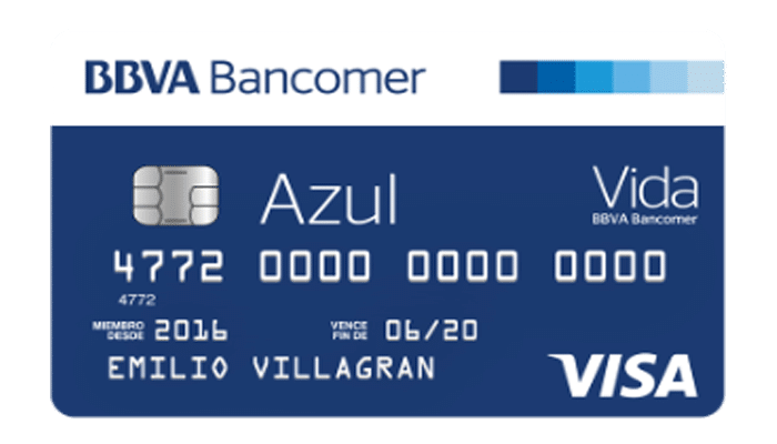 Tarjeta Azul BBVA Bancomer